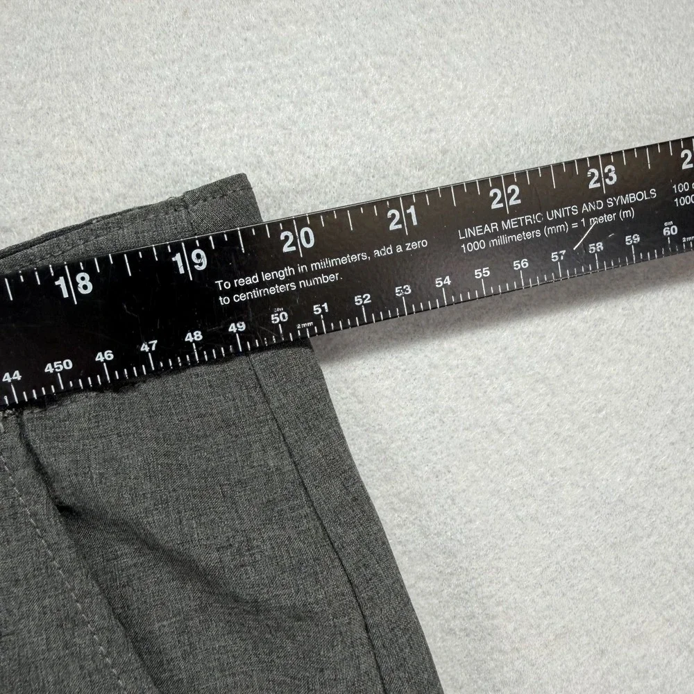 Volcom Surf & Turf Kerosene Hybrid Trunks Mens 38 Gray 4 Way Stretch Active Golf